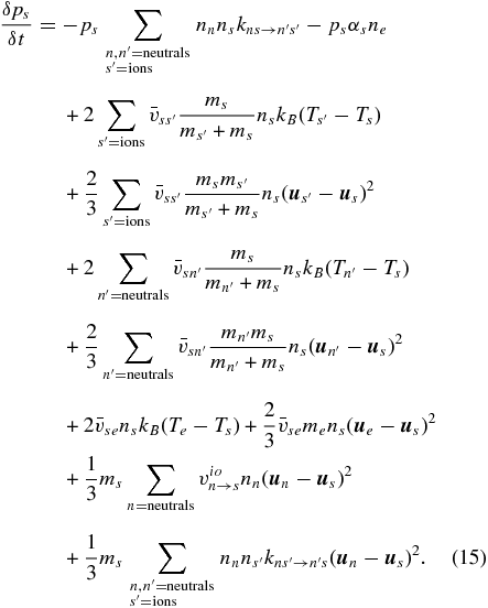 Equation (15)