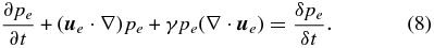 Equation (8)