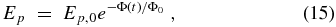 Equation (15)
