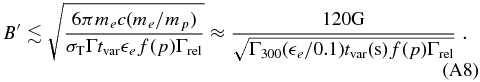 Equation (A8)