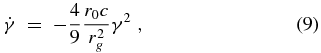 Equation (9)