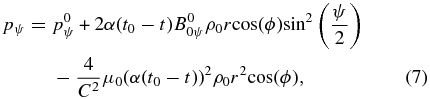 Equation (7)