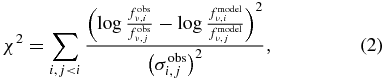 Equation (2)