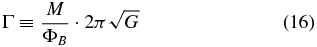 Equation (16)