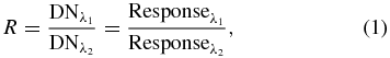 Equation (1)