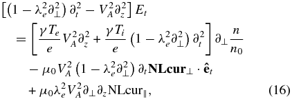 Equation (16)