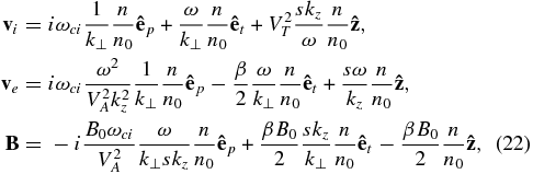 Equation (22)
