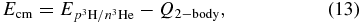 Equation (13)