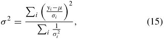 Equation (15)