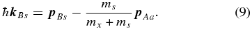 Equation (9)