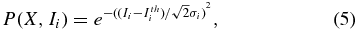 Equation (5)
