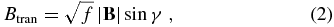 Equation (2)