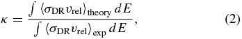 Equation (2)