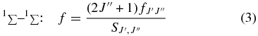 Equation (3)