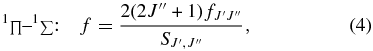 Equation (4)