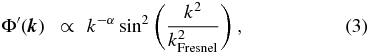 Equation (3)