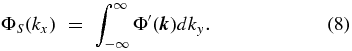 Equation (8)