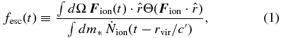 Equation (1)