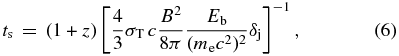 Equation (6)
