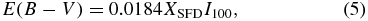 Equation (5)