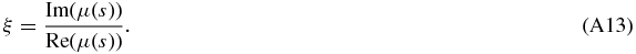 Equation (A13)