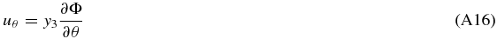 Equation (A16)