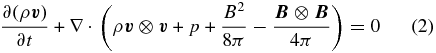 Equation (2)
