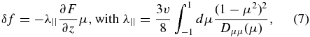 Equation (7)