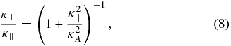 Equation (8)