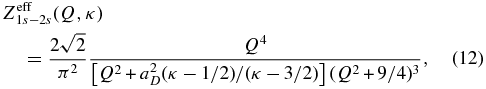 Equation (12)