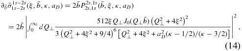 Equation (14)