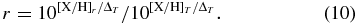 Equation (10)
