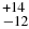 $^{+14}_{-12}$