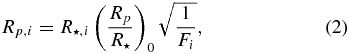 Equation (2)