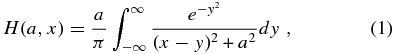 Equation (1)