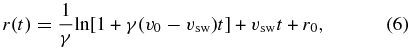 Equation (6)