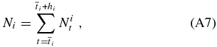 Equation (A7)