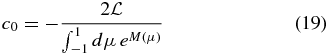 Equation (19)