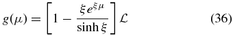 Equation (36)