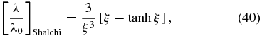 Equation (40)