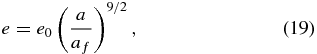 Equation (19)