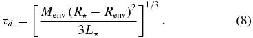Equation (8)