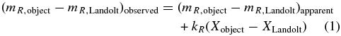 Equation (1)