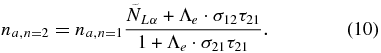 Equation (10)