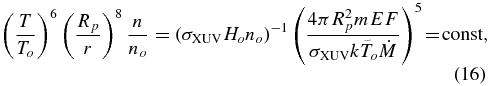 Equation (16)