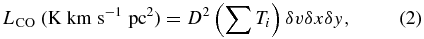 Equation (2)