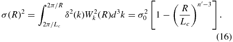 Equation (16)