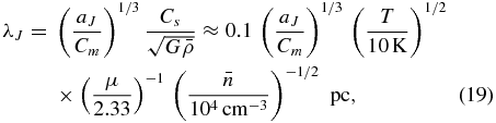 Equation (19)