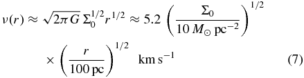 Equation (7)