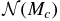 ${\cal N}(M_c)$